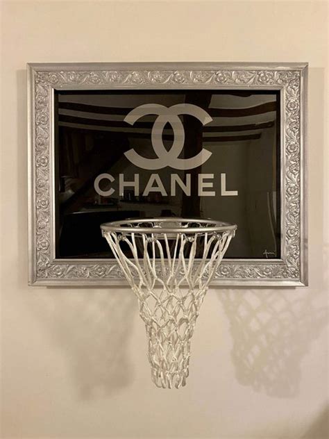 panier de basket chanel|basket chanel femme argent.